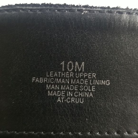 Arturo Chiange Cruu in Black Suede Size 10M. S660 - Picture 7 of 7